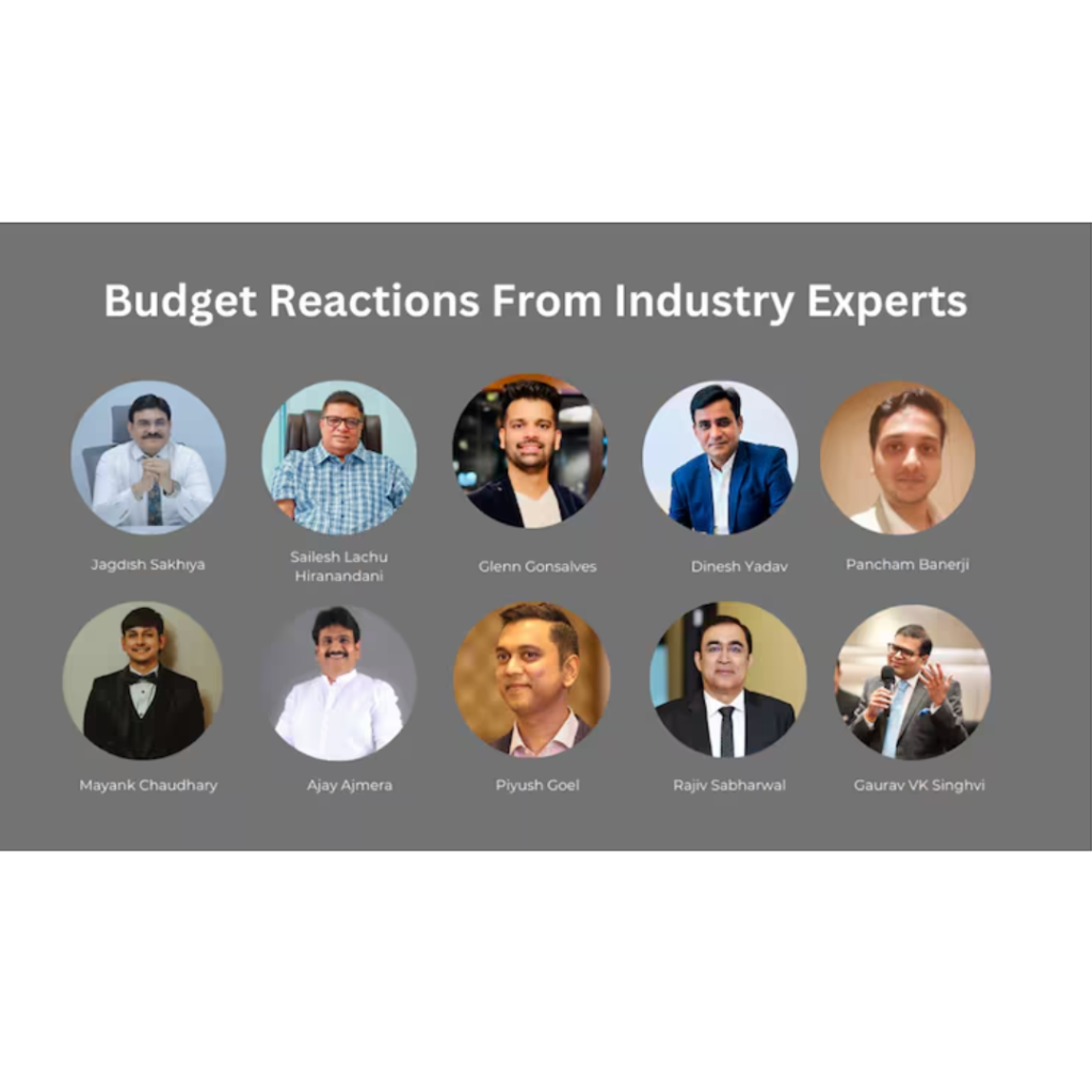 Budget reactions on Industry experts- gaurav VK Singhvi